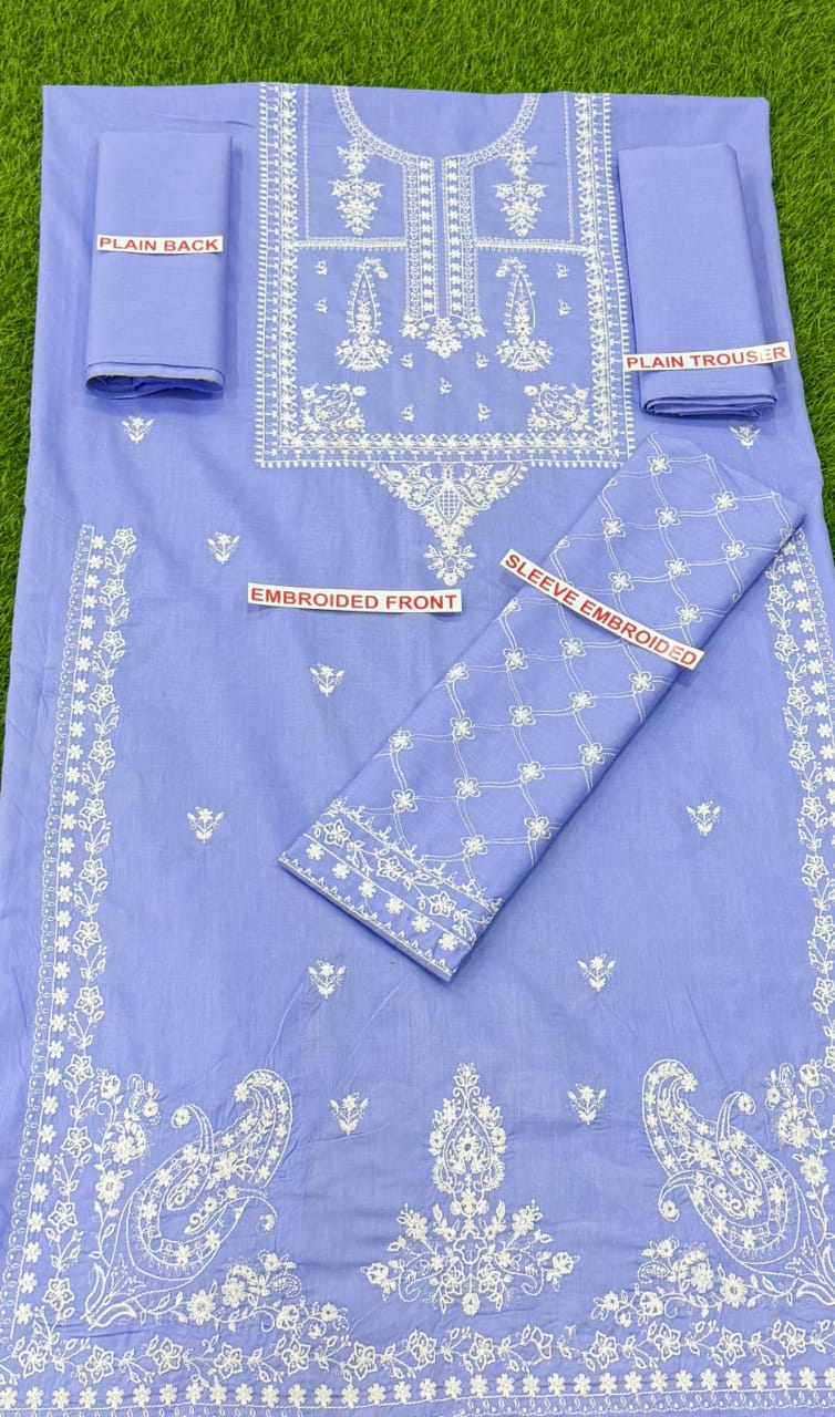 Tawakkal Embroidery lawn 2pc