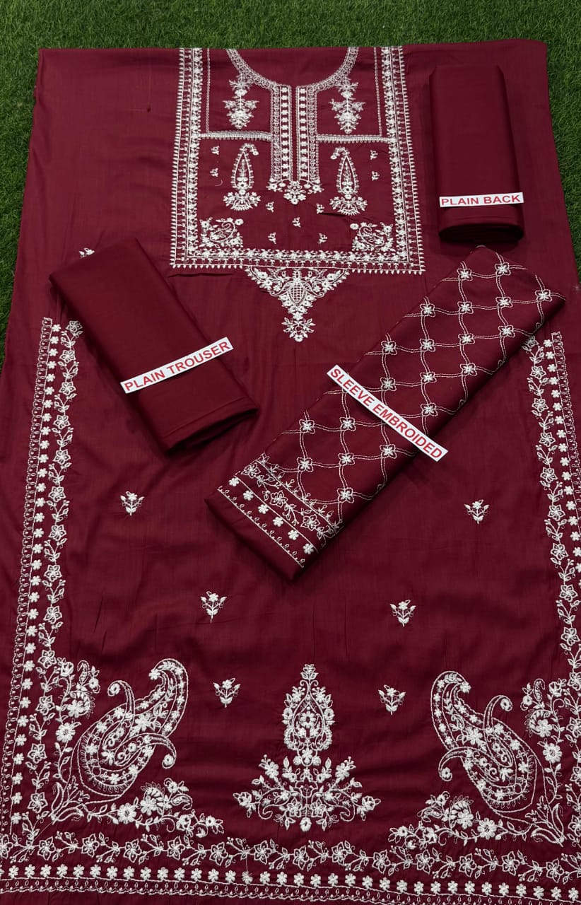 Tawakkal Embroidery lawn 2pc