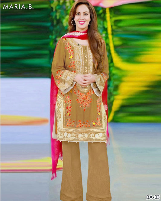 Maria B Embroidery lawn 2pc