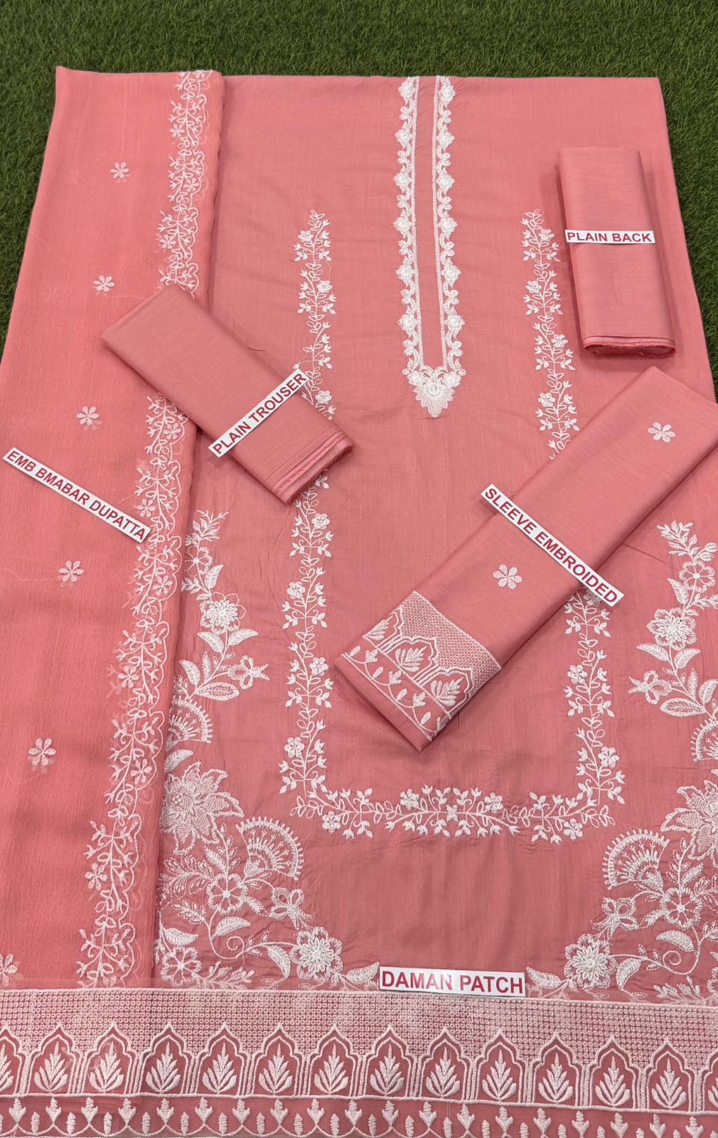 Zarqash Embroidery lawn 3pc
