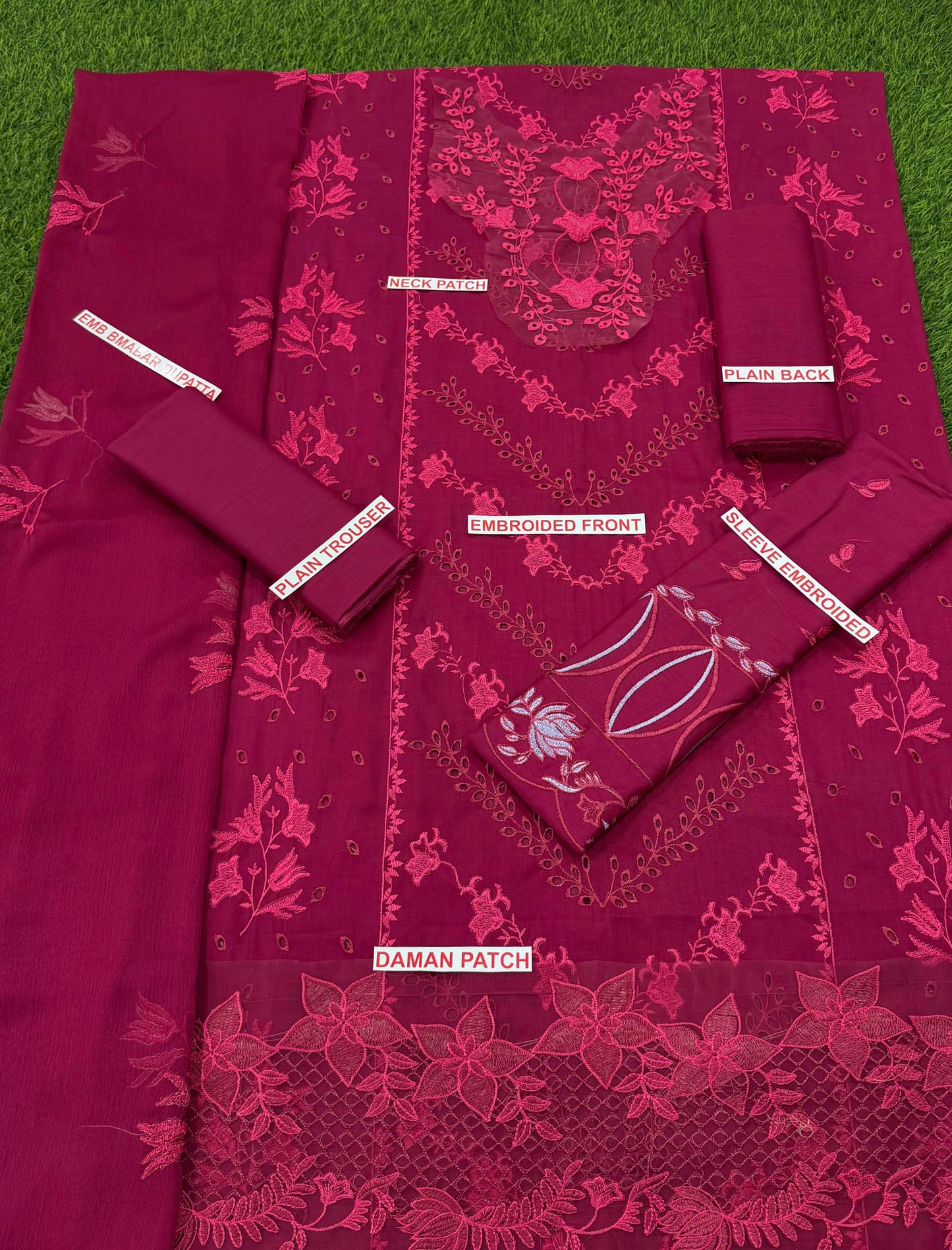RANG RASIYA Embroidery lawn 3pc