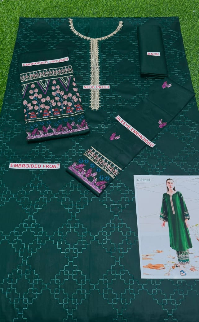 Beechtree Embroidery lawn 2pc