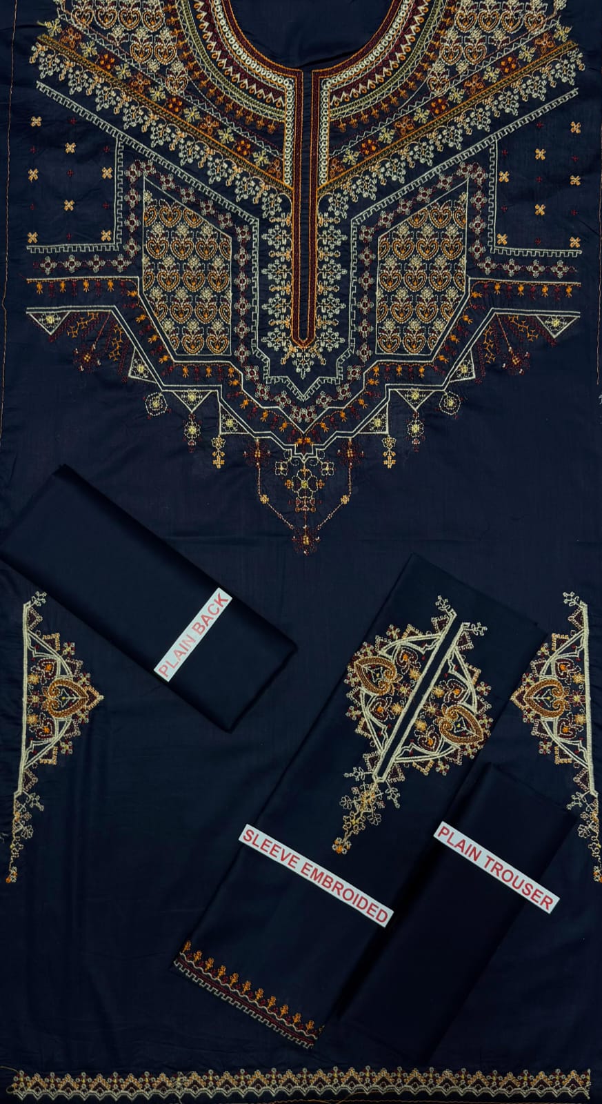 Zara shahjaha embroidery lawn 2pc