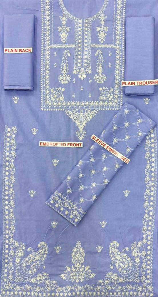 Tawakkal Embroidery lawn 2pc