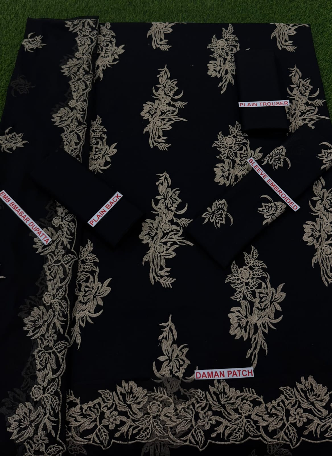 ADAN'S LIBAS Embroidery lawn 3pc